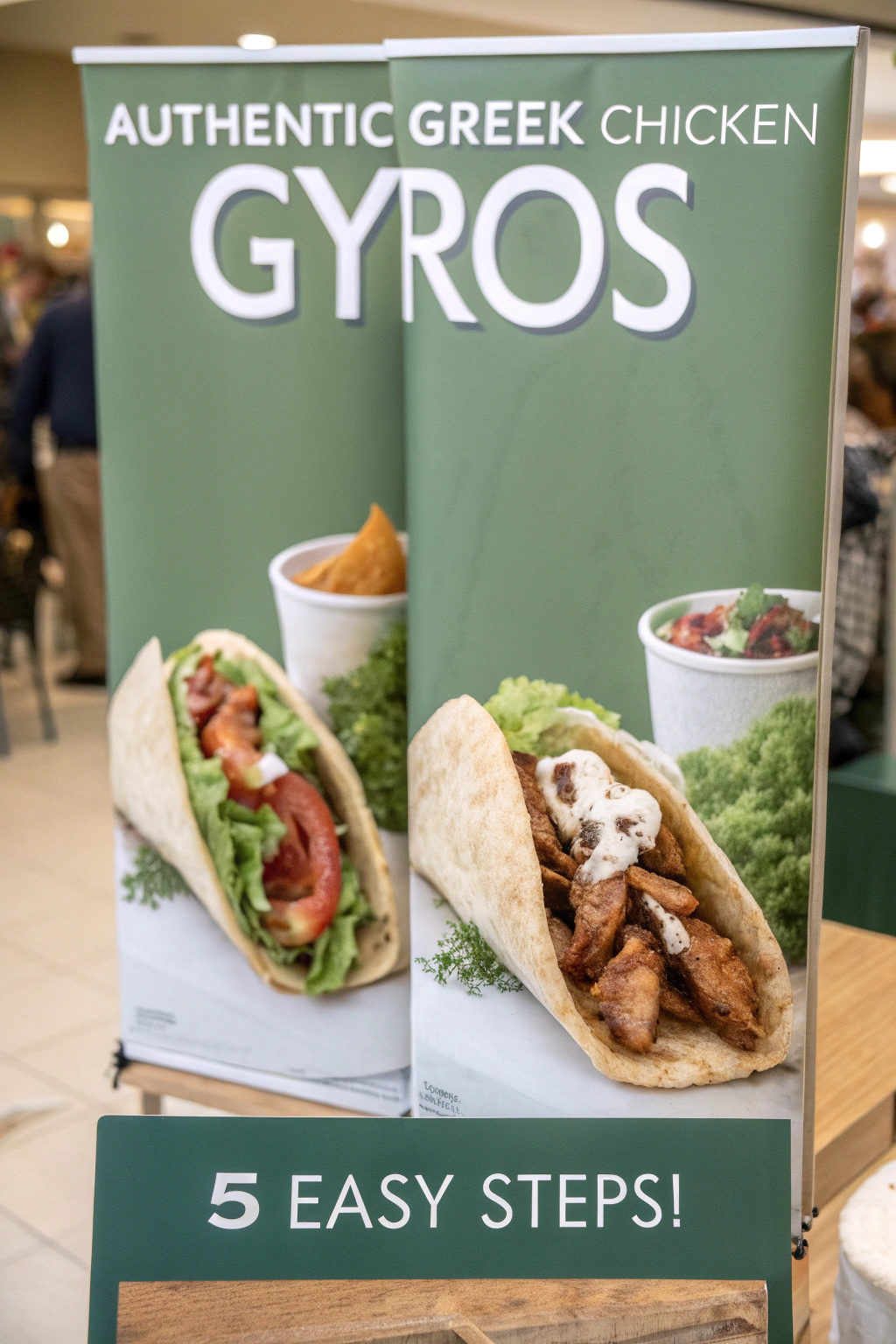 Greek Chicken Gyros Ingredients