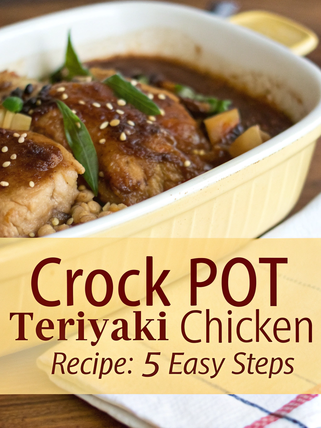 Crock Pot Teriyaki Chicken Recipe Ingredients
