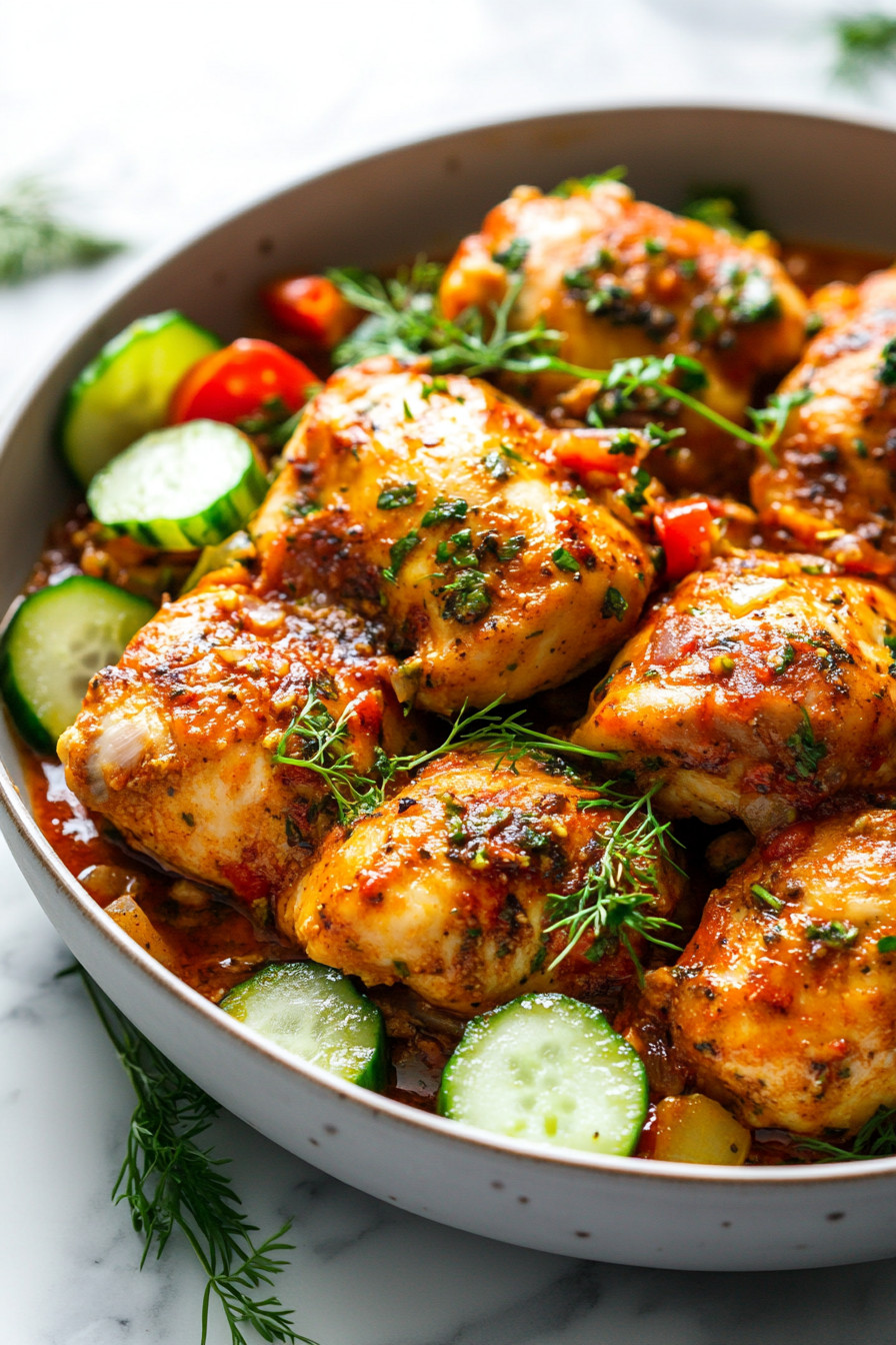 Dump-and-Bake Chicken Tzatziki: 7 Easy Steps!