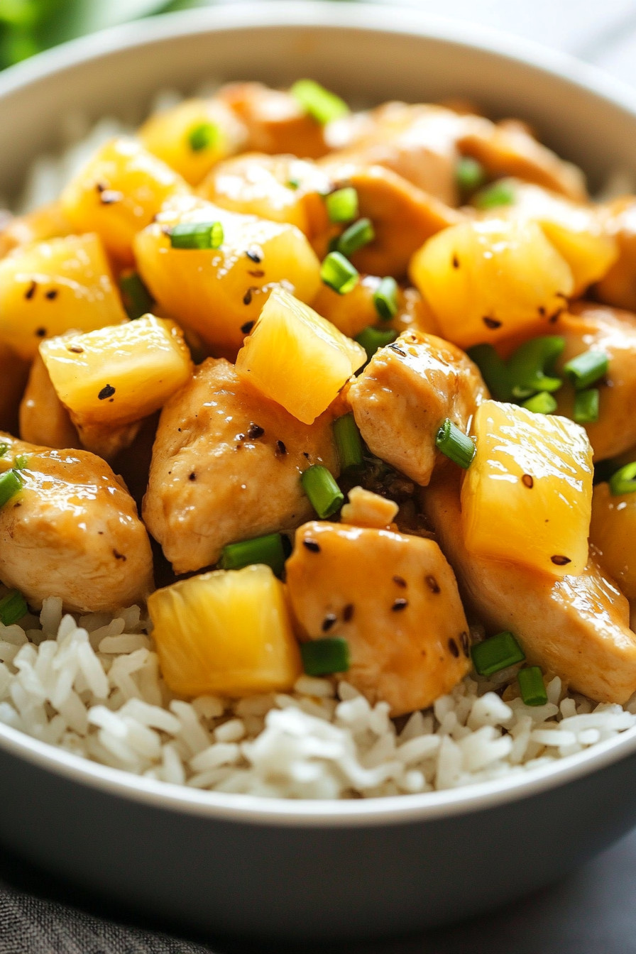Easy Pineapple Chicken and Rice