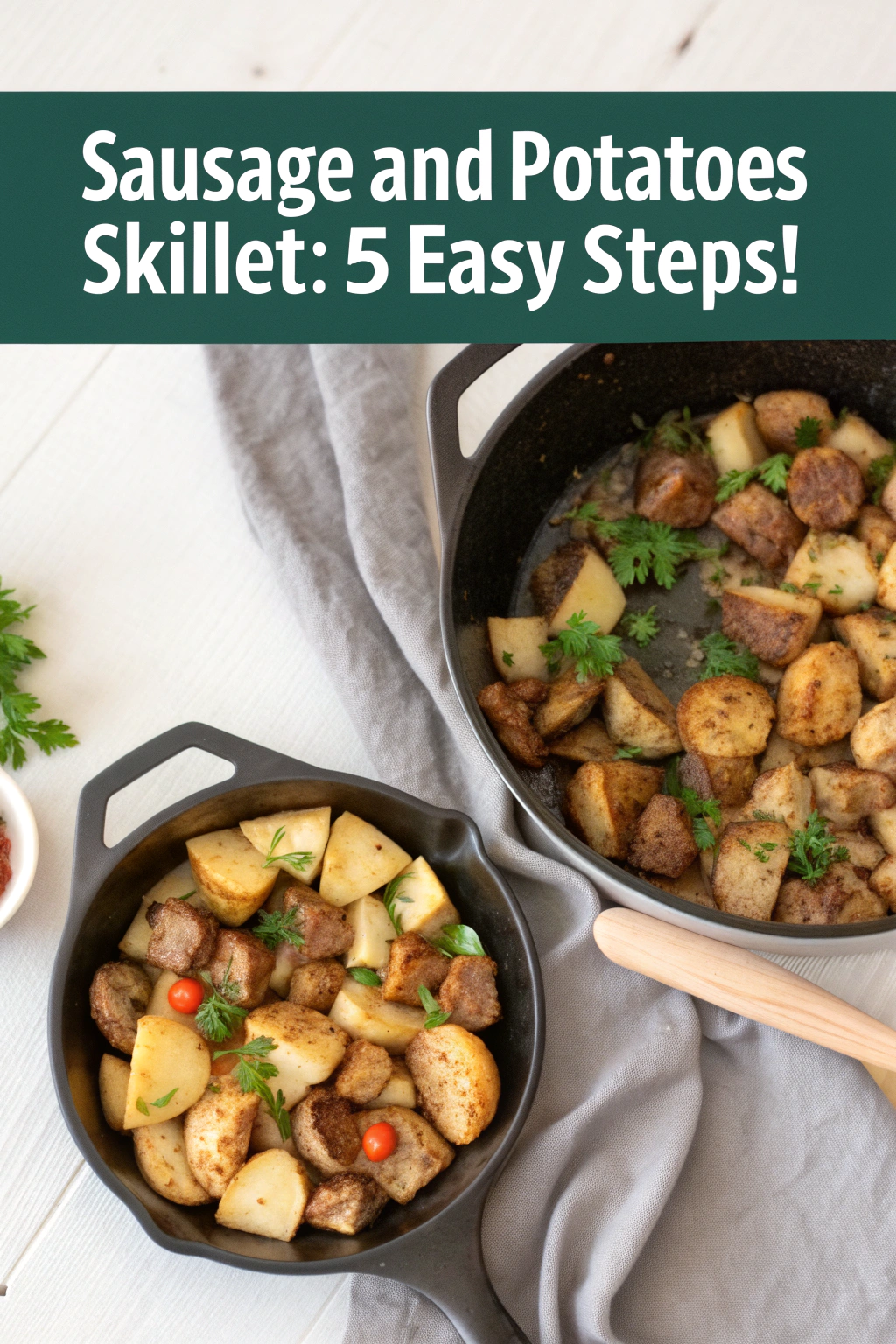 Sausage and Potatoes Skillet Ingredients