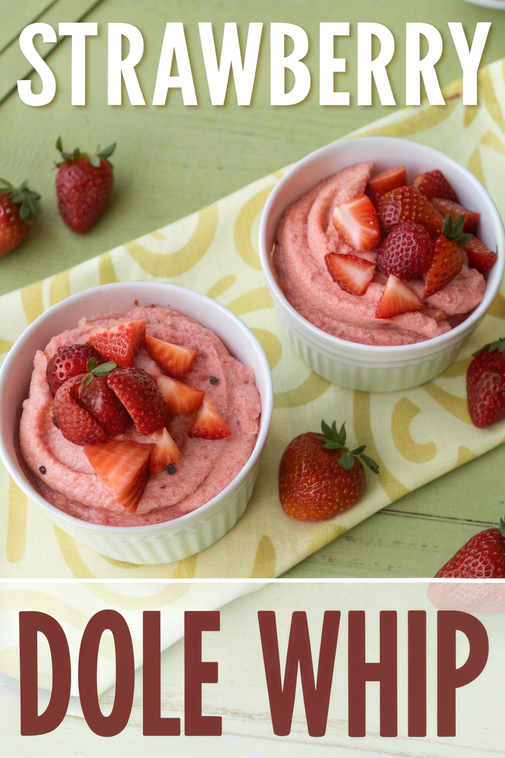 Strawberry Dole Whip ingredients