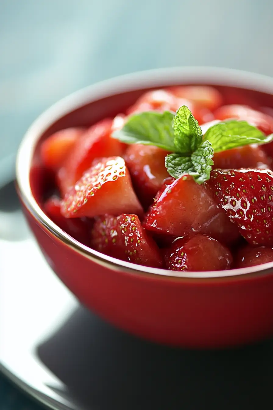 Strawberry Watermelon Salad