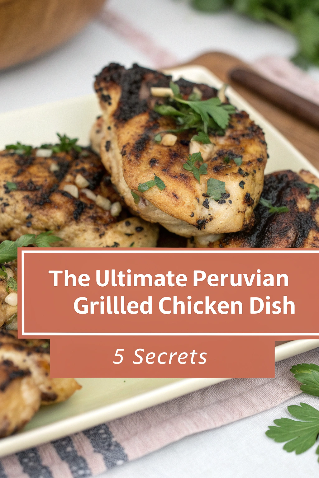 Ingredients for Peruvian Grilled Chicken