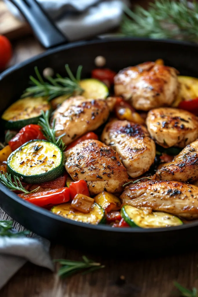 Zucchini Stir Fry Chicken: 3 Easy Steps!