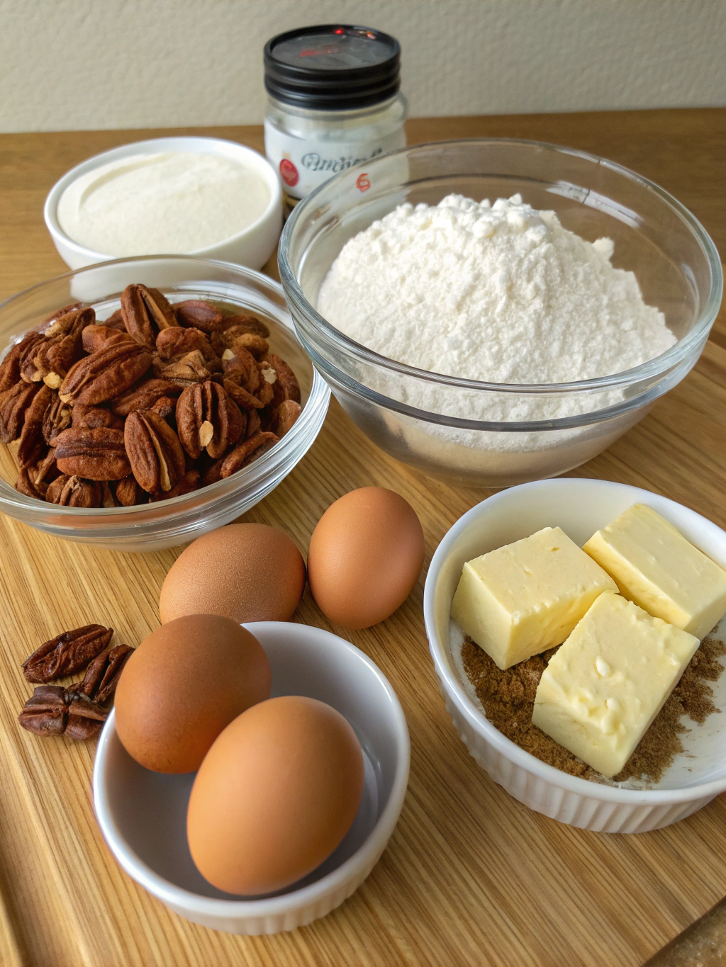 Butter Pecan Cookies Ingredients