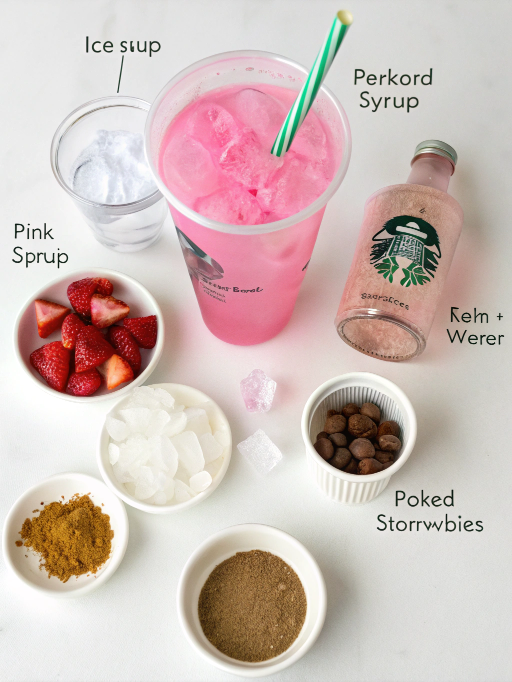 Copycat Starbucks Pink Drink Recipe Ingredients