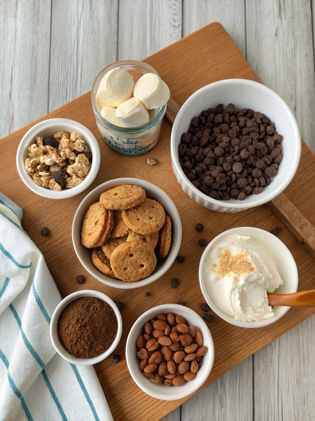 No-Bake Dessert Ingredients