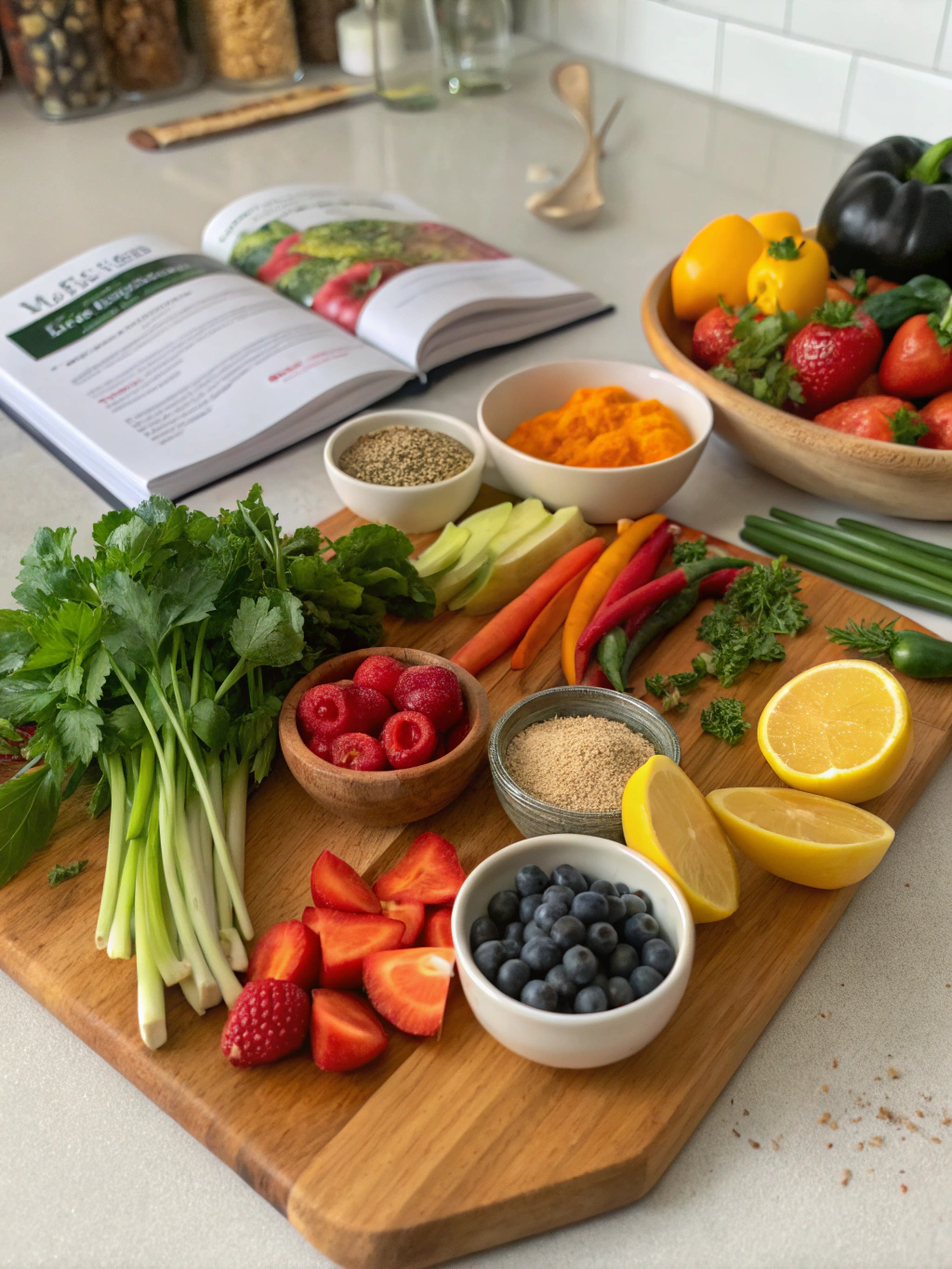 Ingredients for fun things to cook