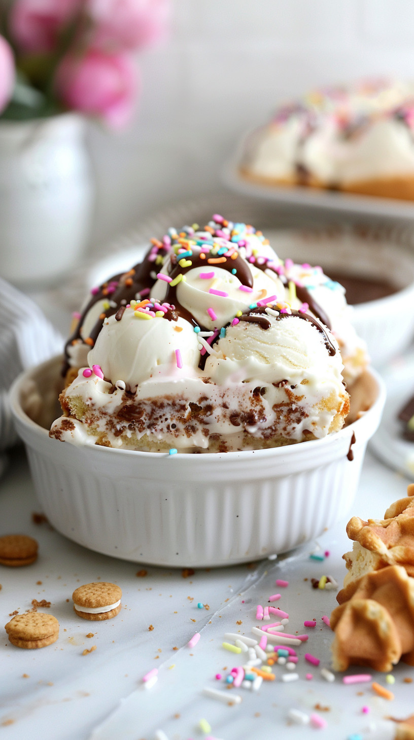 Easy Ice Cream Sandwich Cake