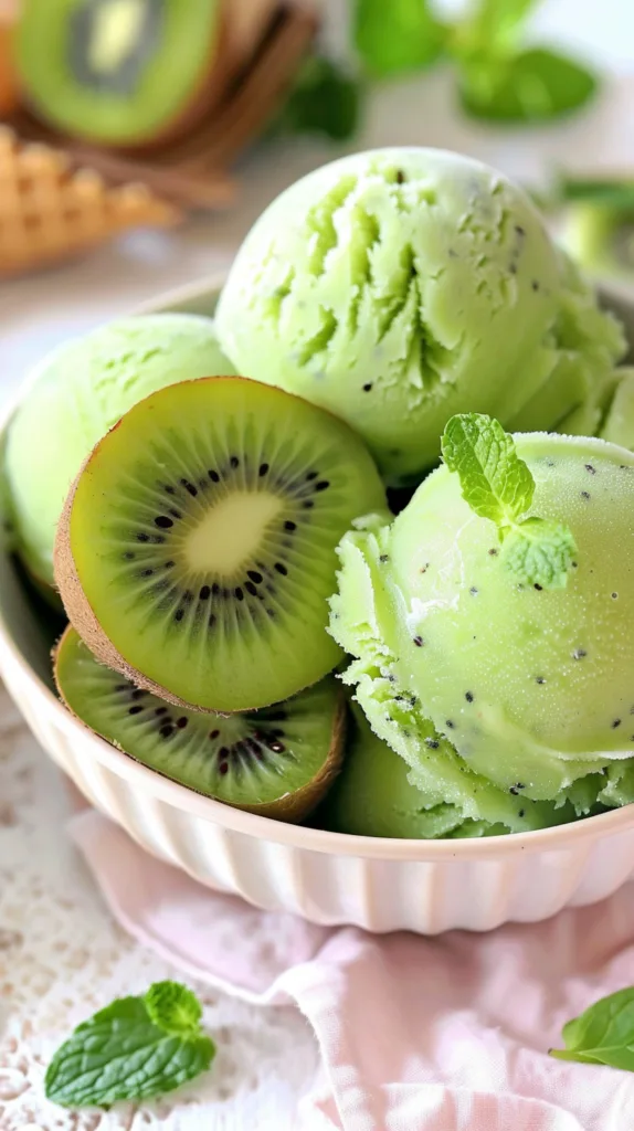 Kiwi Sorbet