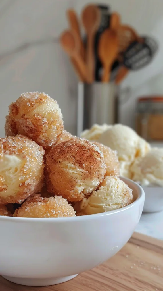 Sweet Angel Cake Churro Bites